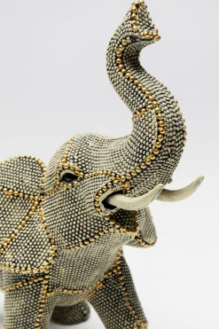KARE Design Koriste-Esineet*Walking Elephant Pearls Elefantti Koriste-esine 24cm