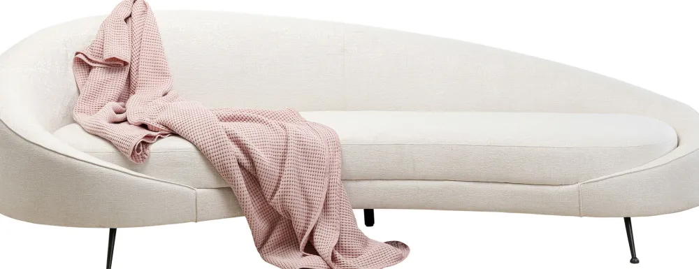 KARE Design Sohvat|Olohuone*Wall Street Sohva, Kermanvärinen 270cm