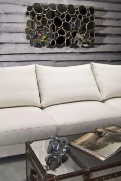 KARE Design Peilit*Water Drops Seinäpeili Kupari 135x78cm