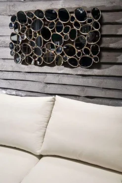 KARE Design Peilit*Water Drops Seinäpeili Kupari 135x78cm