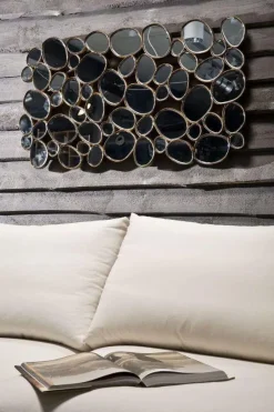 KARE Design Peilit*Water Drops Seinäpeili Kupari 135x78cm