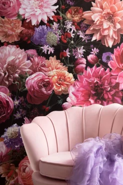 KARE Design Nojatuolit*Water Lily Nojatuoli, Kulta/roosa