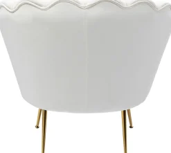 KARE Design Nojatuolit*Water Lily Nojatuoli, Kulta, Beige