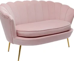 KARE Design Sohvat|Olohuone*Water Lily Sohva 2-istuttava Kulta/roosa