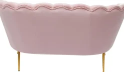 KARE Design Sohvat|Olohuone*Water Lily Sohva 2-istuttava Kulta/roosa