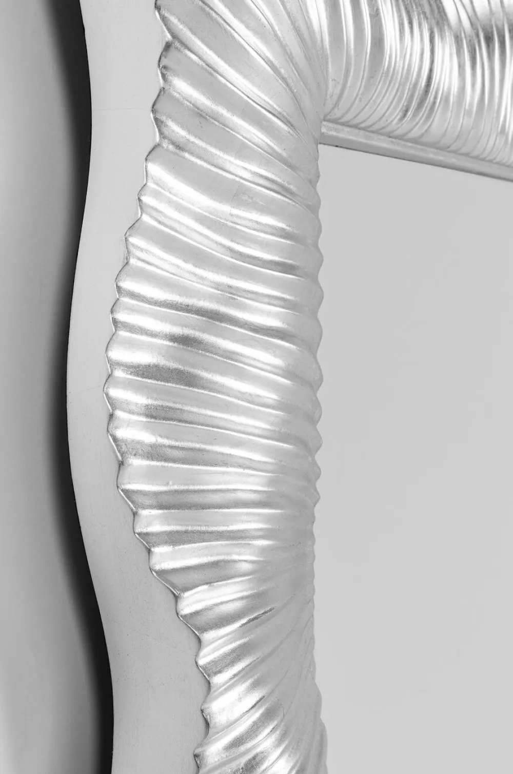 KARE Design Peilit*Wavy Seinäpeili, Hopea 94x124cm