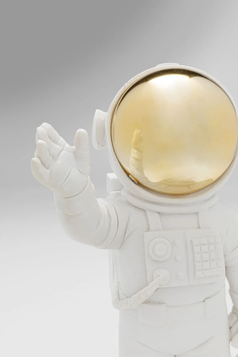 KARE Design Koriste-Esineet*Welcome Astronaut Valkoinen Koriste-esine 27cm
