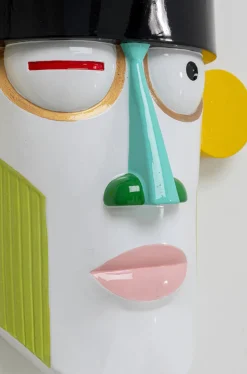 KARE Design Seinäkoristeet*Wink Seinäkoriste, Musta 28x48cm