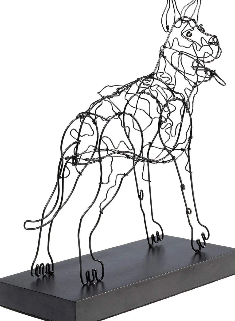 KARE Design Koriste-Esineet*Wire Attack Dog Seinäkoriste 36cm