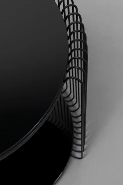 KARE Design Sohvapöydät*Wire Double Sivupöytä, Musta (2/Setti)