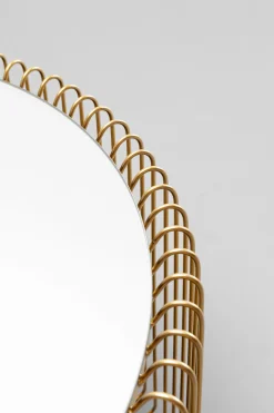 KARE Design Sohvapöydät|Olohuone*Wire Double Sohvapöytä, Messinki (2/Setti)