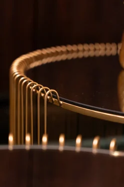 KARE Design Sohvapöydät|Olohuone*Wire Double Sohvapöytä, Messinki (2/Setti)