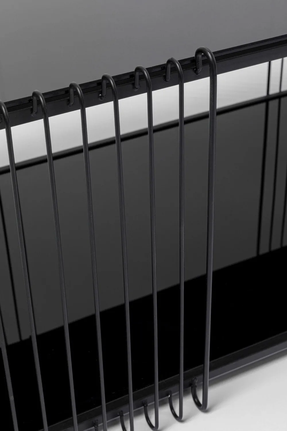 KARE Design Sohvapöydät*Wire Double Sohvapöytä Musta 120x60cm