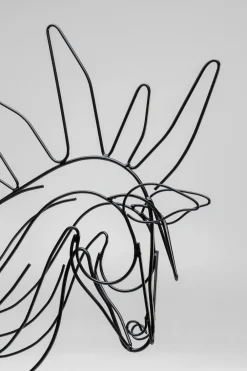 KARE Design Koriste-Esineet*Wire Horse Seinäkoriste 51cm