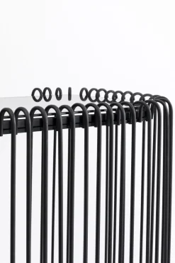 KARE Design Konsolipöydät Ja Sivupöydät*Wire Konsolipöytä - Lasi, Musta 142x89cm