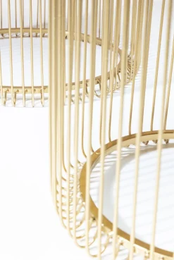 KARE Design Sohvapöydät|Olohuone*Wire Sivupöytä, Messinki (2/Setti)