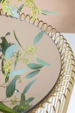 KARE Design Sohvapöydät|Olohuone*Wire Sivupöytä, Messinki (2/Setti)