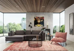 KARE Design Sohvapöydät*Wire Sivupöytä, Musta Ø44cm (2/Setti)