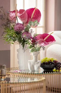 KARE Design Sohvapöydät|Olohuone*Wire Sohvapöytä, Messinki (2/Setti)