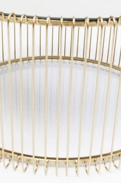 KARE Design Sohvapöydät|Olohuone*Wire Sohvapöytä, Messinki (2/Setti)