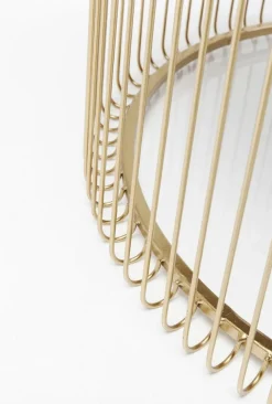 KARE Design Sohvapöydät|Olohuone*Wire Sohvapöytä, Messinki (2/Setti)