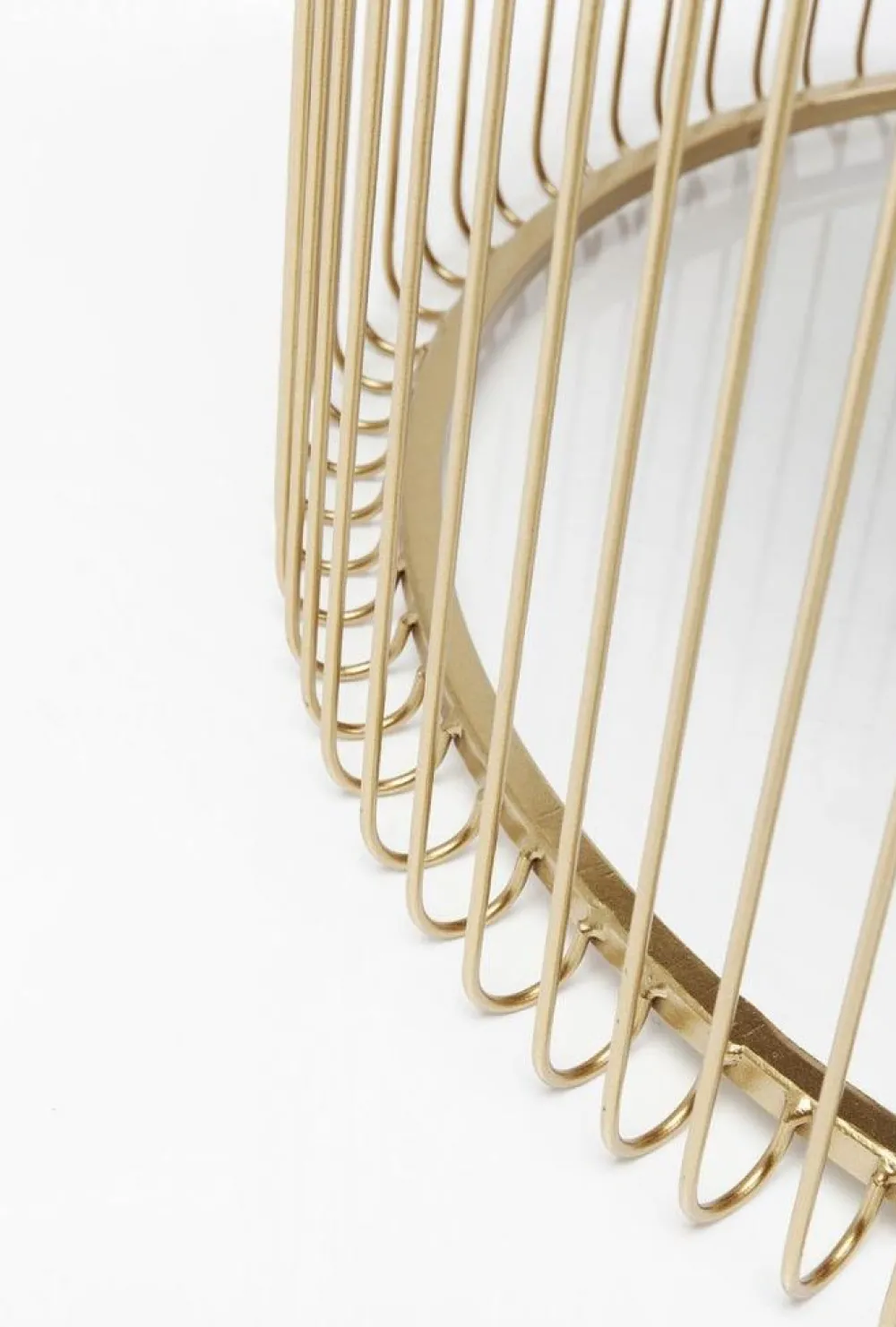 KARE Design Sohvapöydät|Olohuone*Wire Sohvapöytä, Messinki (2/Setti)