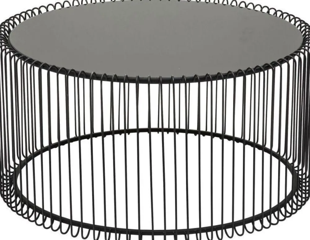 KARE Design Sohvapöydät|Olohuone*Wire Sohvapöytä, Musta (2/Setti)