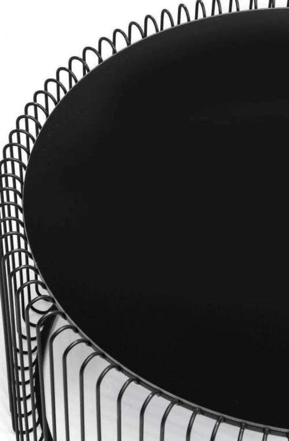 KARE Design Sohvapöydät|Olohuone*Wire Sohvapöytä, Musta (2/Setti)