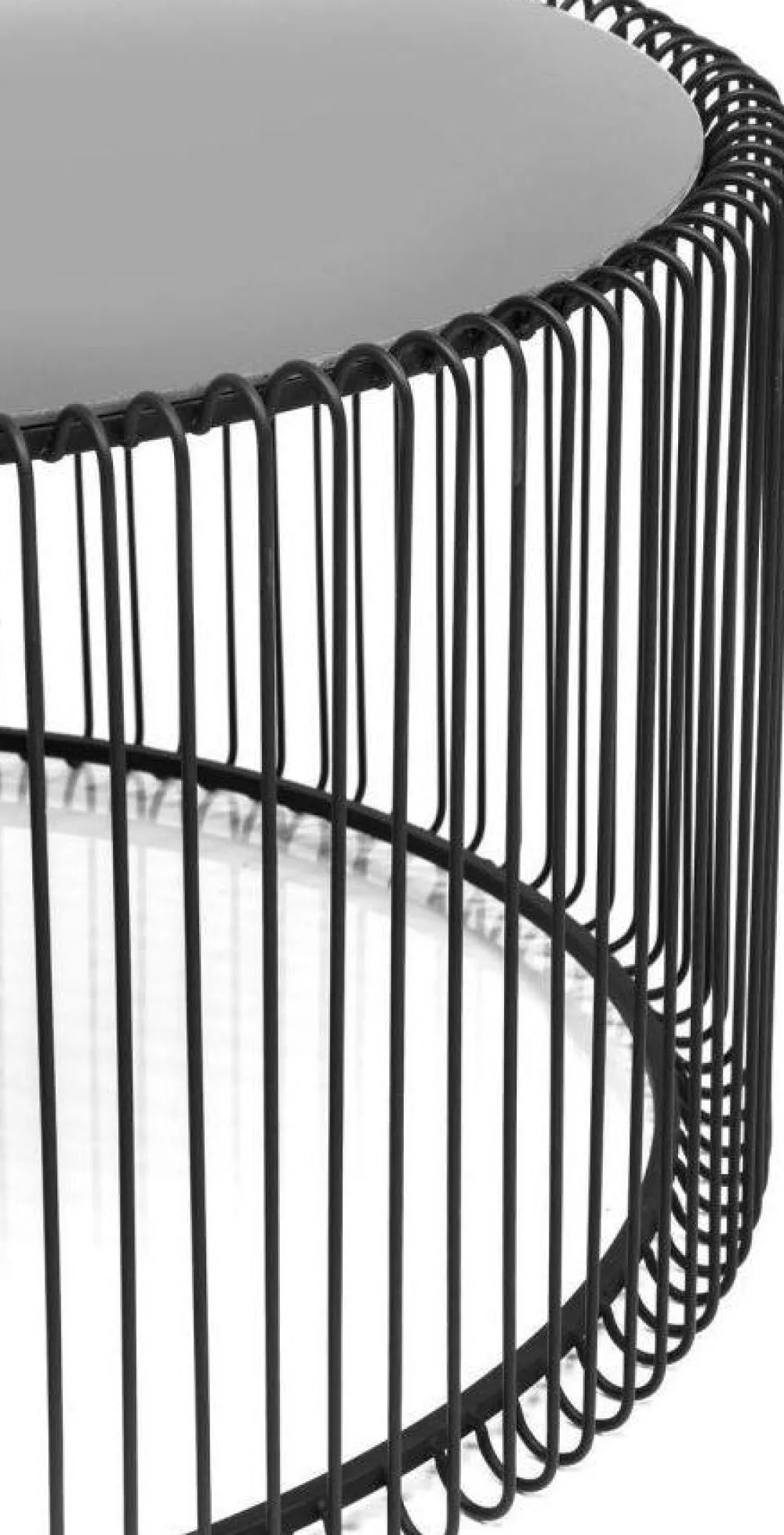 KARE Design Sohvapöydät|Olohuone*Wire Sohvapöytä, Musta (2/Setti)