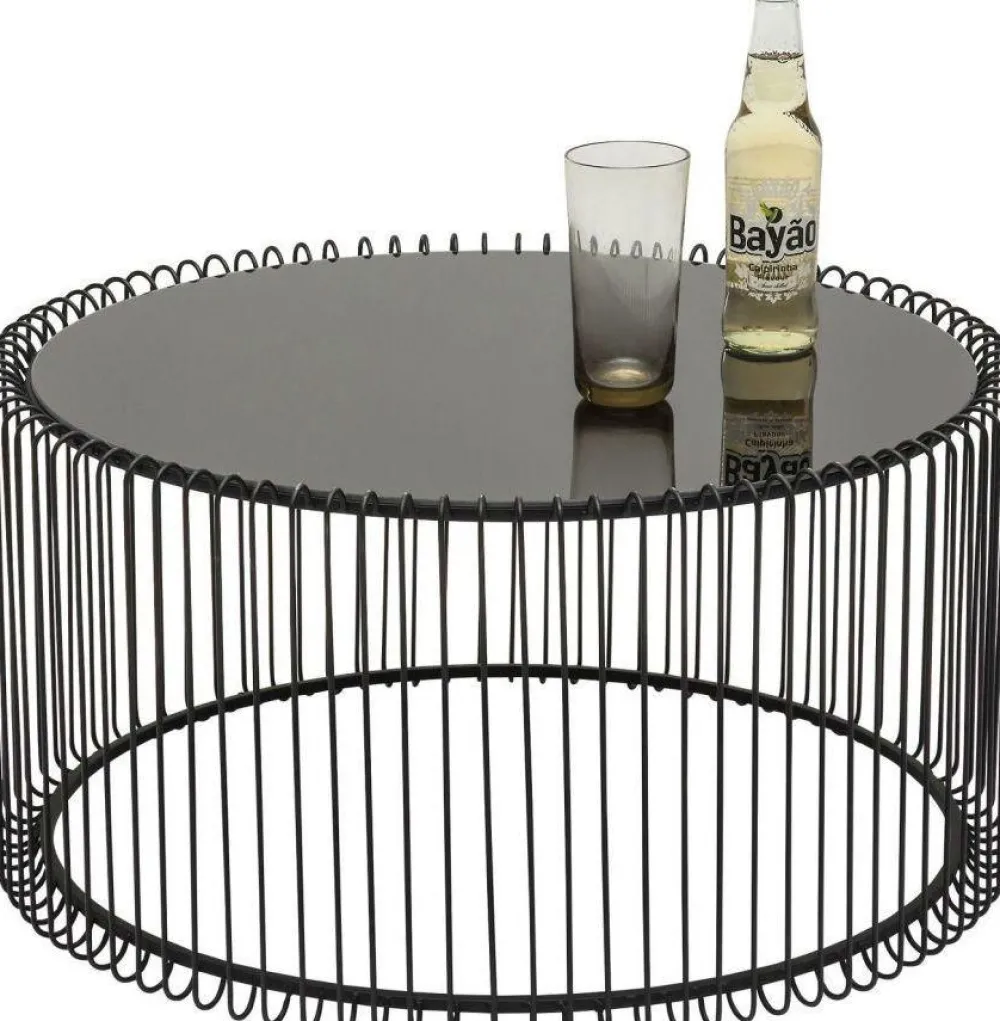 KARE Design Sohvapöydät|Olohuone*Wire Sohvapöytä, Musta (2/Setti)