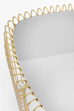 KARE Design Sohvapöydät|Olohuone*Wire Triangle Sivupöytä, Kulta (2/Setti)