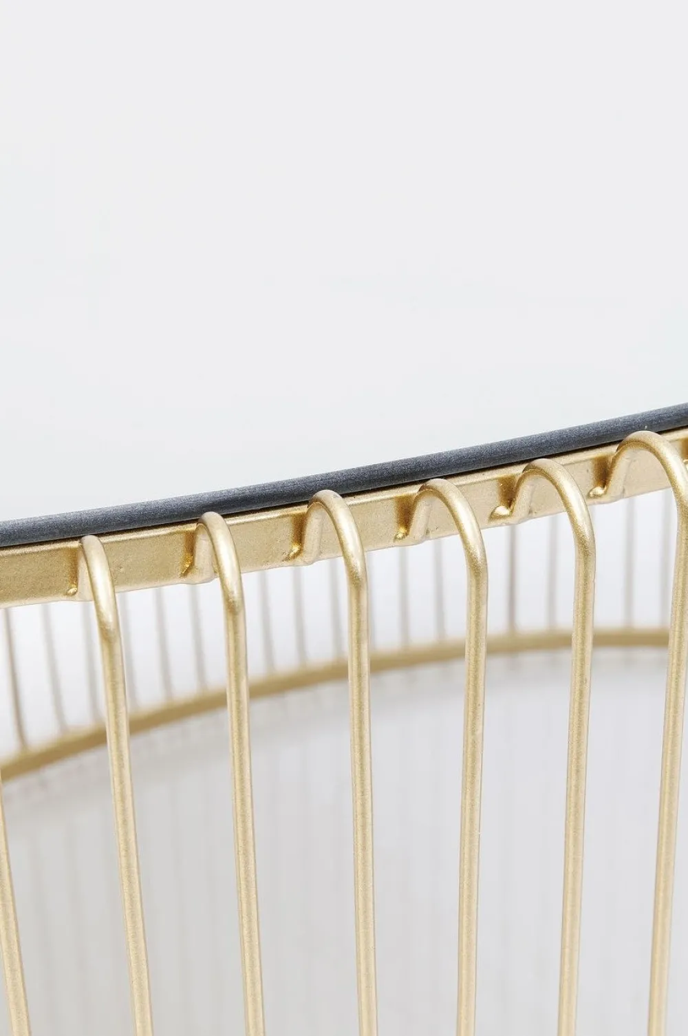 KARE Design Sohvapöydät*Wire Uno Sohvapöytä Messinki 60x90cm