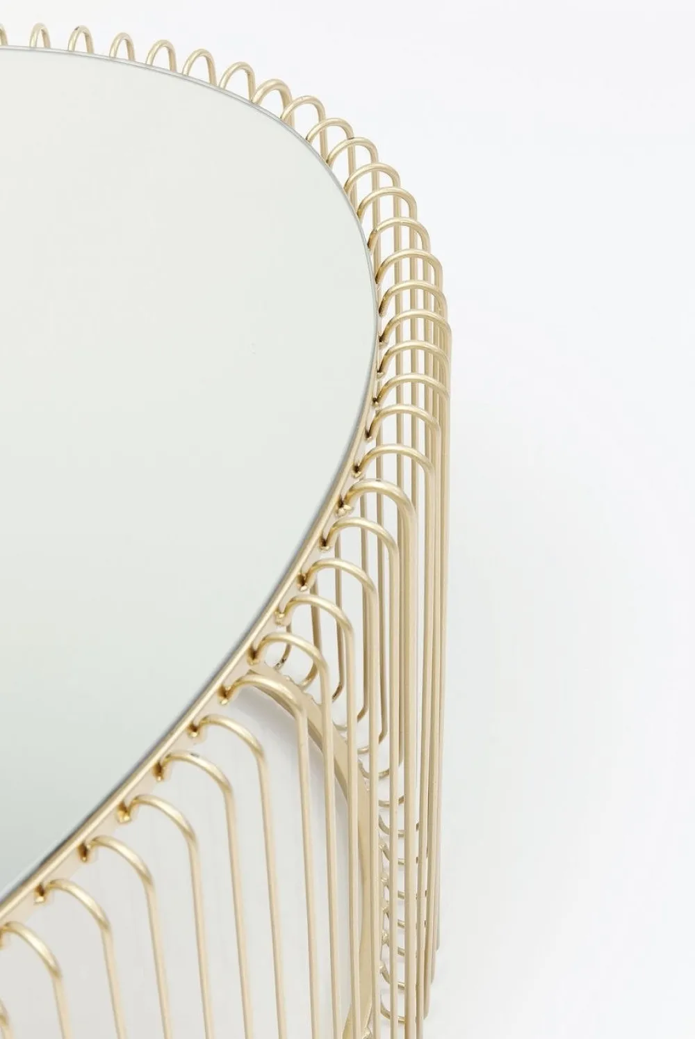 KARE Design Sohvapöydät*Wire Uno Sohvapöytä Messinki 60x90cm