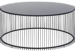 KARE Design Sohvapöydät*Wire Uno Sohvapöytä Musta 60x90cm