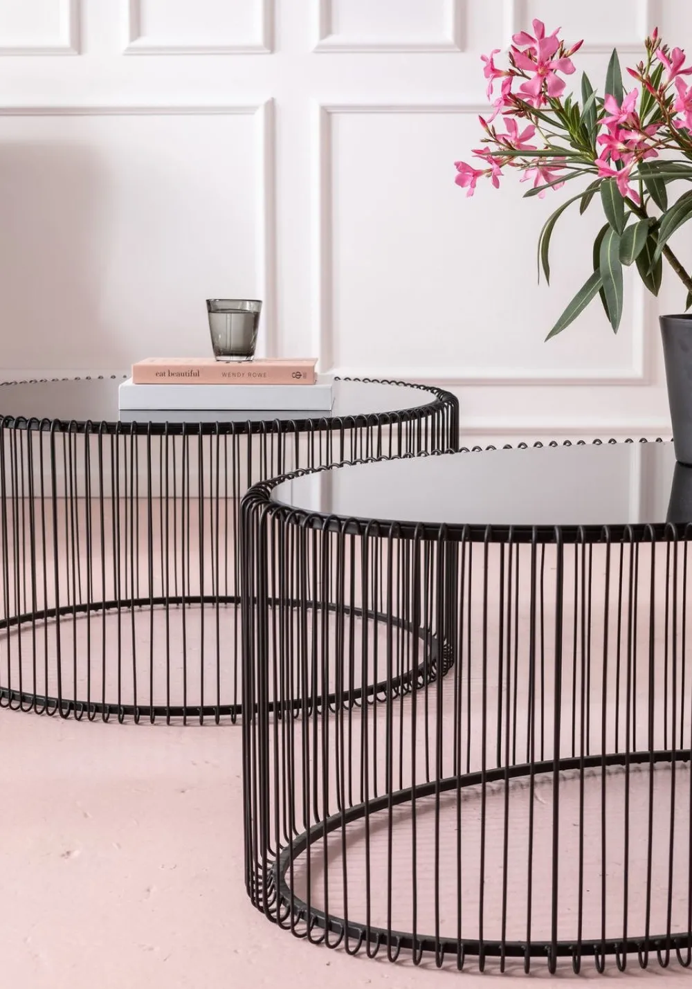 KARE Design Sohvapöydät*Wire Uno Sohvapöytä Musta 60x90cm