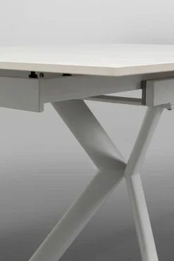 KARE Design Pöydät*Xenia Jatkettava Pöytä Valkoinen 140(+30+30)x80cm