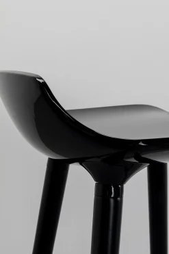 KARE Design Baarituolit*York Baarituoli Musta 75cm