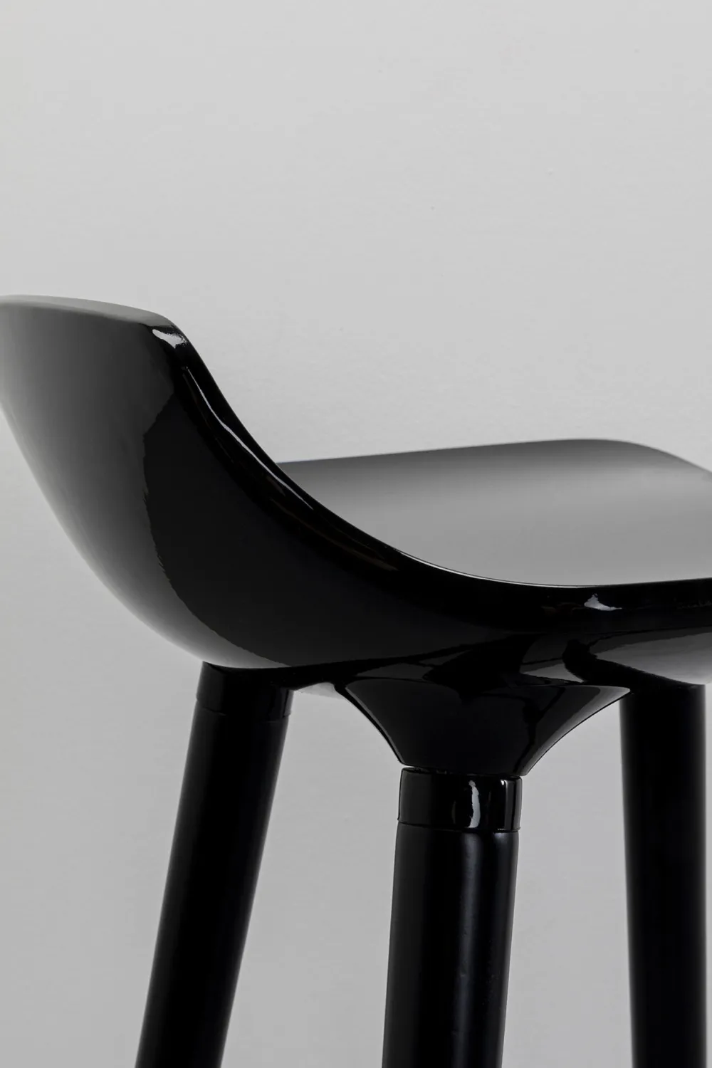 KARE Design Baarituolit*York Baarituoli Musta 75cm