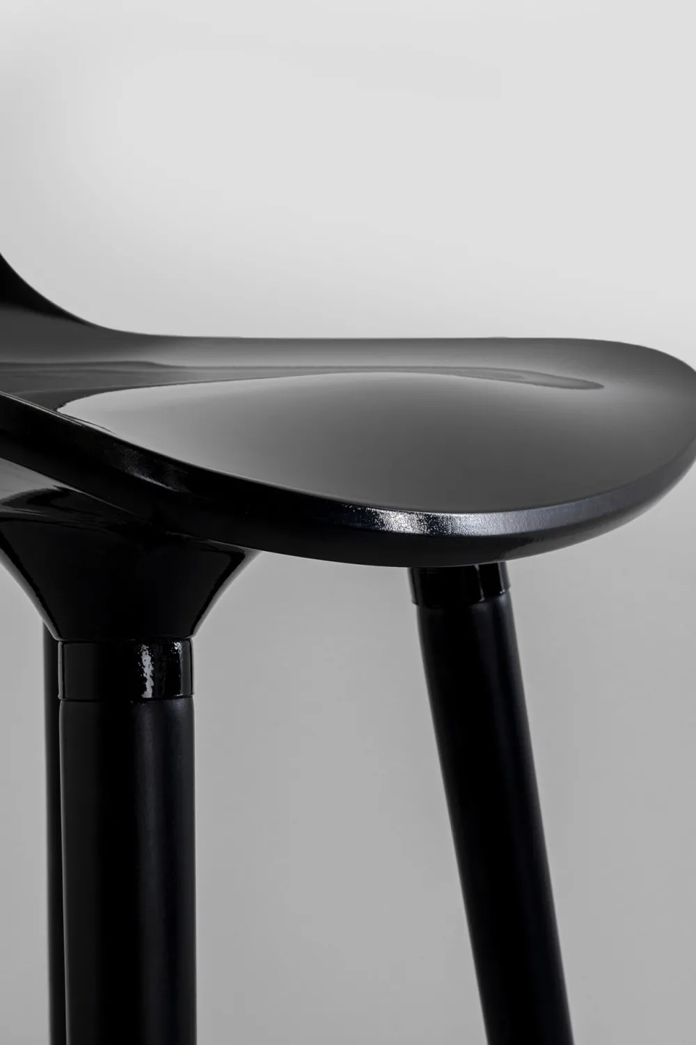 KARE Design Baarituolit*York Baarituoli Musta 75cm