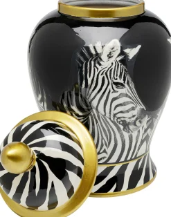 KARE Design Koriste-Esineet*Zebra Face Purkki 38cm