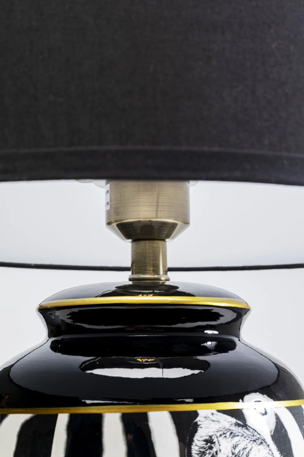 KARE Design Pöytävalaisimet*Zebra Face Seepra Pöytävalaisin 71cm