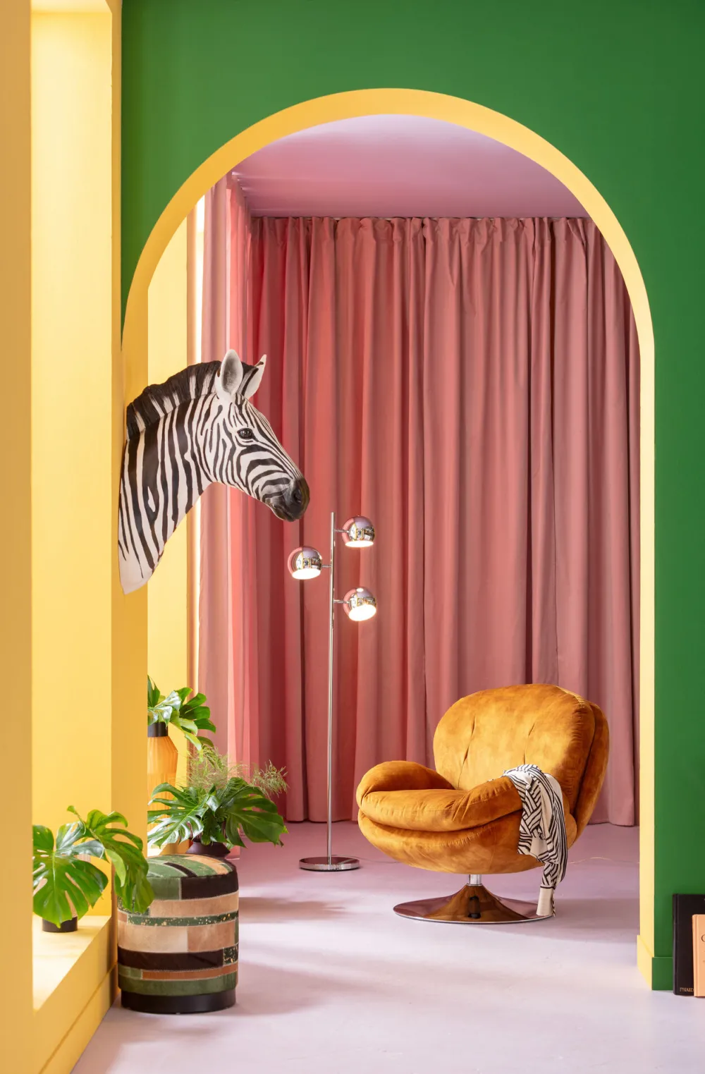 KARE Design Seinäkoristeet*Zebra, Seepra Seinäkoriste 33x78cm
