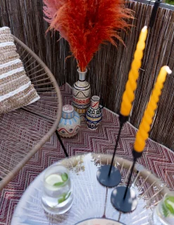 KARE Design Matot*Zigzag Red Matto Ulkokäyttöön, Punainen 160x230cm