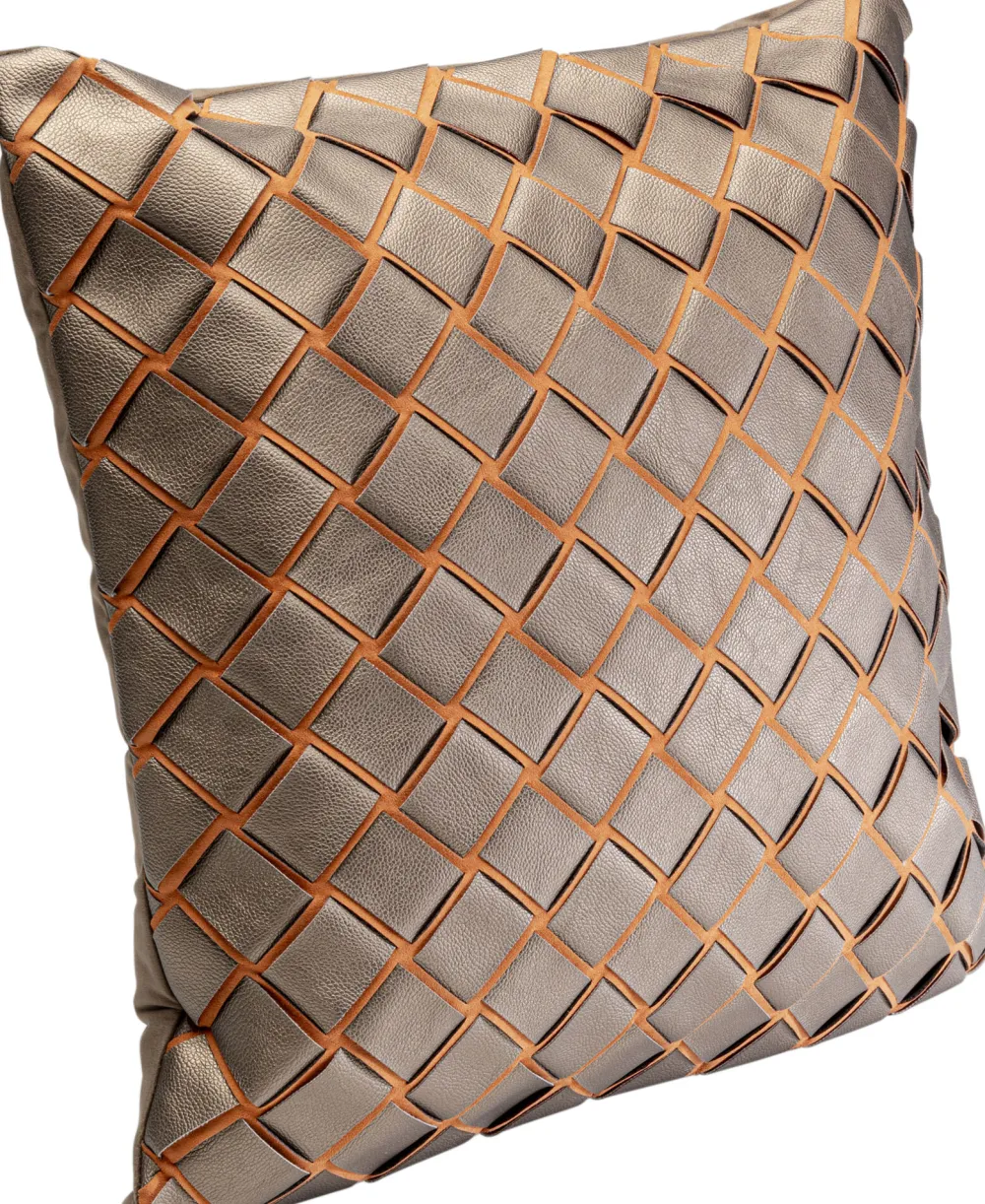 KARE Design Sisustustyynyt|Olohuone*Zoe Patch Tyyny Vihreä 45x45cm