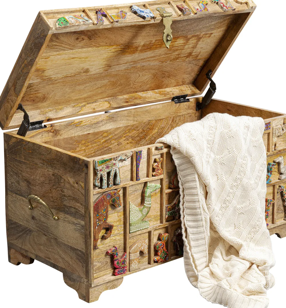 KARE Design Senkit|Olohuone*Zoo Eläinaiheinen Arkku 81x47cm