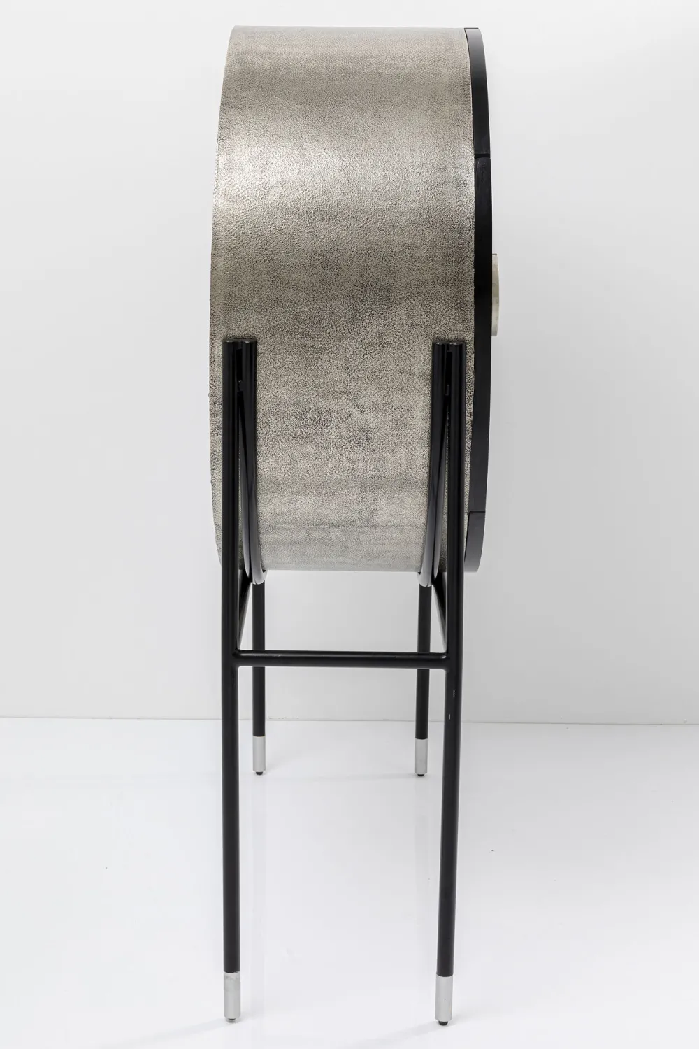 KARE Design Baarit*Zoom Baarikaappi - Pyöreä Muoto, Mustavalkoinen 100x160cm